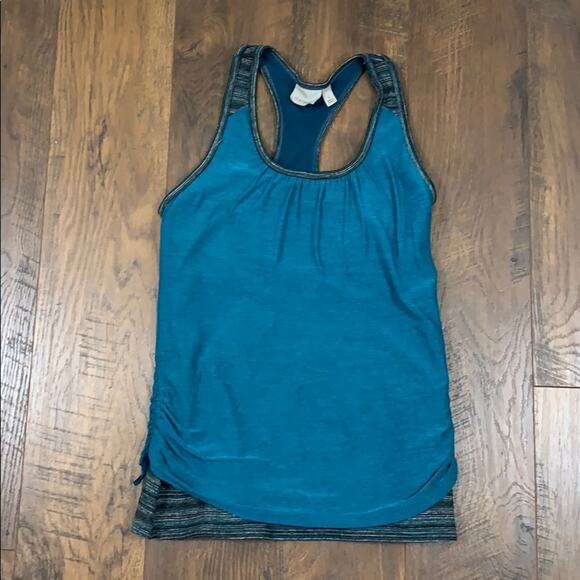 Athleta Royal Pigeon Tank In Teal - Picture 2 of 5
